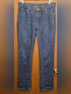 Kimes Ranch Women's Boot Cut Jeans - Dark Blue Denim
